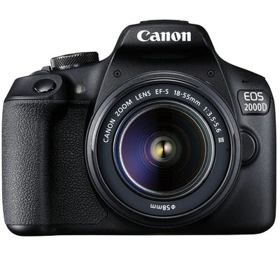 Canon EOS 2000D DSLR Camera with 18-55mm Lens