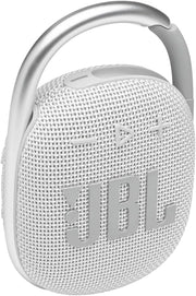 JBL Clip 4 Portable Bluetooth Speaker White