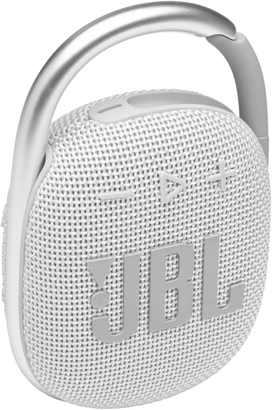 JBL Clip 4 Portable Bluetooth Speaker White