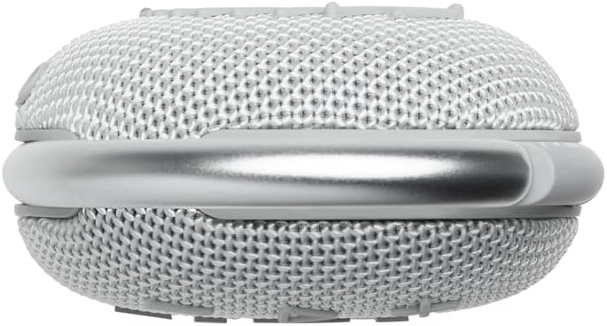 JBL Clip 4 Portable Bluetooth Speaker White