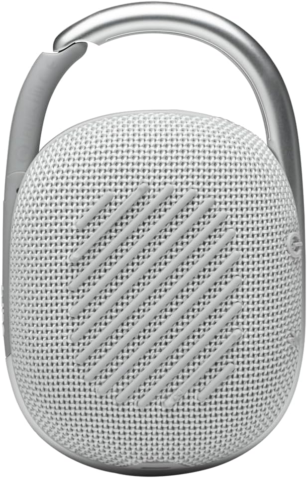 JBL Clip 4 Portable Bluetooth Speaker White