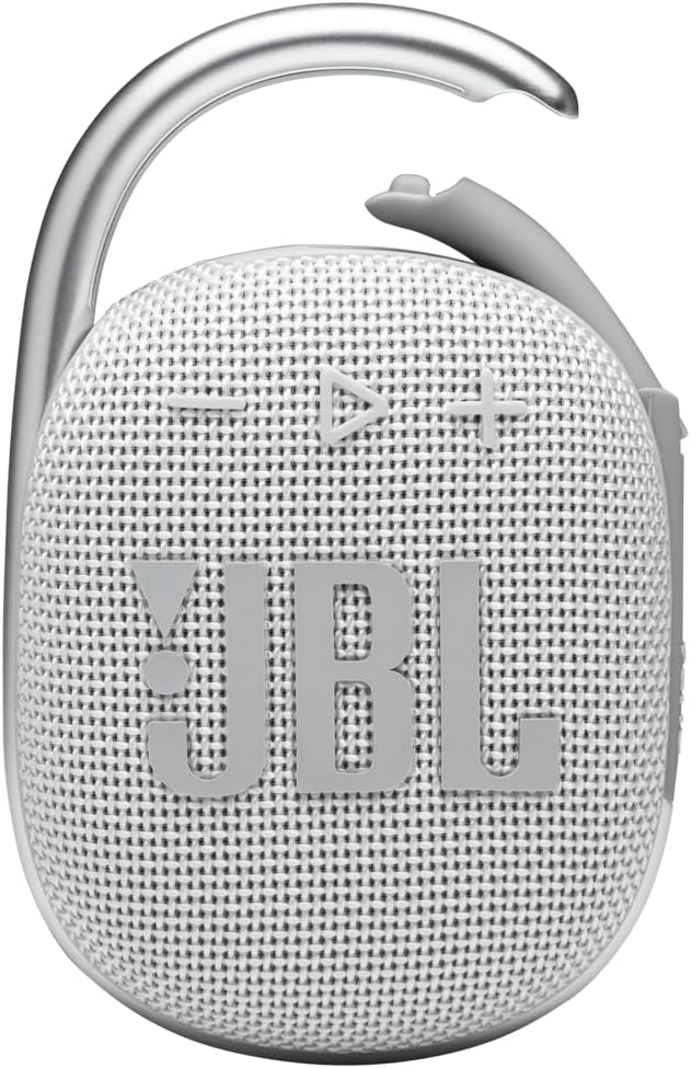 JBL Clip 4 Portable Bluetooth Speaker White - Buy Max